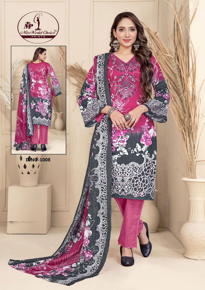 Mehnoor Vol 1 By Miss World Lawn Cotton Dress Material Wholesale Market In Surat